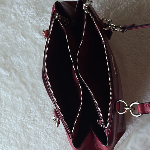 Coach Brooke Leather and Suede Womens Bag - Picture 14 of 17